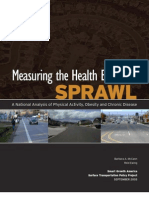 Measuring The Health Effects of SPRAWL