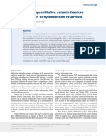 Workflow For Quantitative Seismic Fracture