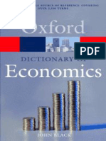 Oxford Dictionary of Economics