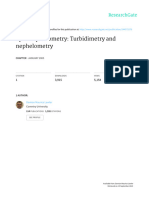 Turbidimetry and Nephelometry