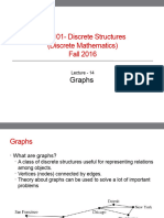 Discrete Structures Lecture 14