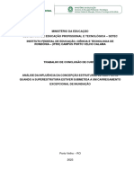 Análise Da Influência Da Concepção Estrutural de Uma Ponte Quando A Superestrutura Estiver Submetida A Um Carregamento Excepcional de Inundação