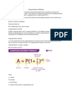 Compound Interest Definition