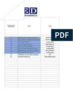 Matriz de Treinamento