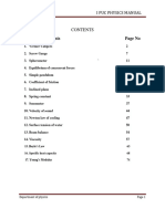 I PUC Revised Physics Mannual