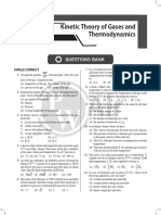 16 - Kinetic Theory of Gases and Thermodynamics