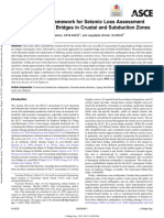 Shekhar Ghosh 2023 Probabilistic Framework For Seismic Loss Assessment of Aging Highway Bridges in Crustal and