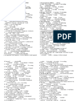 Revision of Verb Tenses