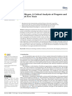 Blockchain and Healthcare: A Critical Analysis of Progress and Challenges in The Last Five Years