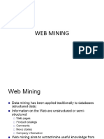 Web Mining and Text Mining