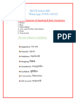 Speaking 6 Types Vocabulary PDF