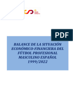 HTTPSWWW CSD Gob essitesdefaultfilesmediafiles2023-05Balance20Situación20FÚTBOL20MASCULINO201999-2022 PDF