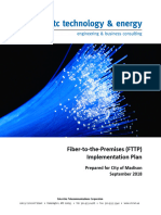 Madison FTTP Implementation Plan