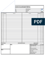 Formato de Levantamiento Eléctrico