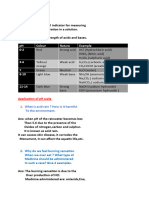 Acid, Bases and Salts - Notes