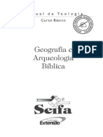 Geografia e Arqueologia Bíblica