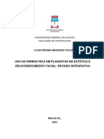 Uso Da Fibrina Rica em Plaquetas Na Estetica e Rejuvenescimento Facial - Revisao Integrativa