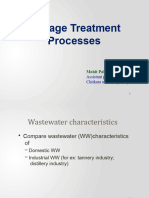 Sewage Treatment Processes: Mohit Pal Joshi