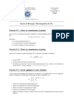 Exam Rattrapage Electromag 2016