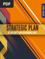 Strategic Plan IGU 2019 - 2021 SPRM