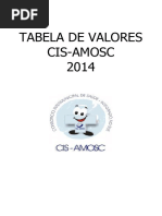 Tabela de Preco 2014