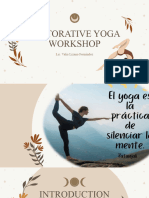 Restorative Yoga Workshop 