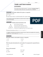 Prime Factorization