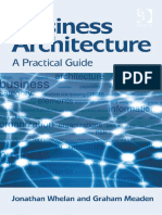 Business Architecture A Practical Guide (Jonathan Whelan, Graham Meaden)