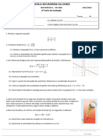 2o Teste de Avaliacao Mat B 1