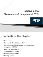 Multinational Company Note