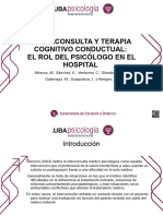 Psicoterapias 634 - Clase Interconsulta, DiseminaciÃ N de La Psicoterapia y Sistemas de AtenciÃ N