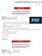 Internal Leakeage Procedure Check 777G