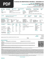 Sociedad de Beneficencia Española - Bes420901Cy3: RFC - Clave: Folio Fiscal UUID: Serie - Folio