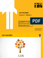 Semana 2 - Presentacion - Los Valores - Ehylc 2022 - 2