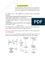 18 Electron Rule