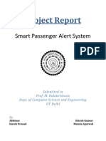 Project Report: Smart Passenger Alert System