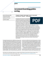 Self-Play Reinforcement Learning Guides Protein Engineering: Nature Machine Intelligence