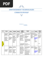 Em-Tech Curriculum Map