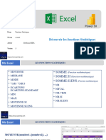 Fonctions Statistiques