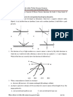 Physics PQ For G 12 ODA SBS Students From Grade 10 Topics