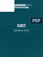 CUET-Syllabus-2024 For All