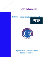 Csc103 PF Lab Manual Sp22 v3.1