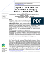 The Impact of Covid-19 On The Capital Structure in Emerging Economies Evidence From India (10-1108 - AJAR-05-2022-0144)