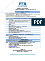 6º Ao 9º Ano Lista de Materiais Diários 2022