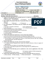 Answer Midterm Exam Data Mining1 2021 - 2022