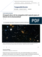 El Papel Clave de La Conquista Del Espacio para El Futuro de La Humanidad