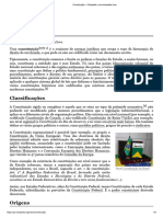 Constituição: Classificações