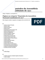 Categoria:Deputados Da Assembleia Nacional Constituinte de 1911