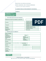 Formulario de Candidatura Ao Procedimento Concursal