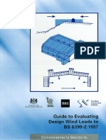 Guide To Evaluating Design Wind Loads To BS 6399-2 1997